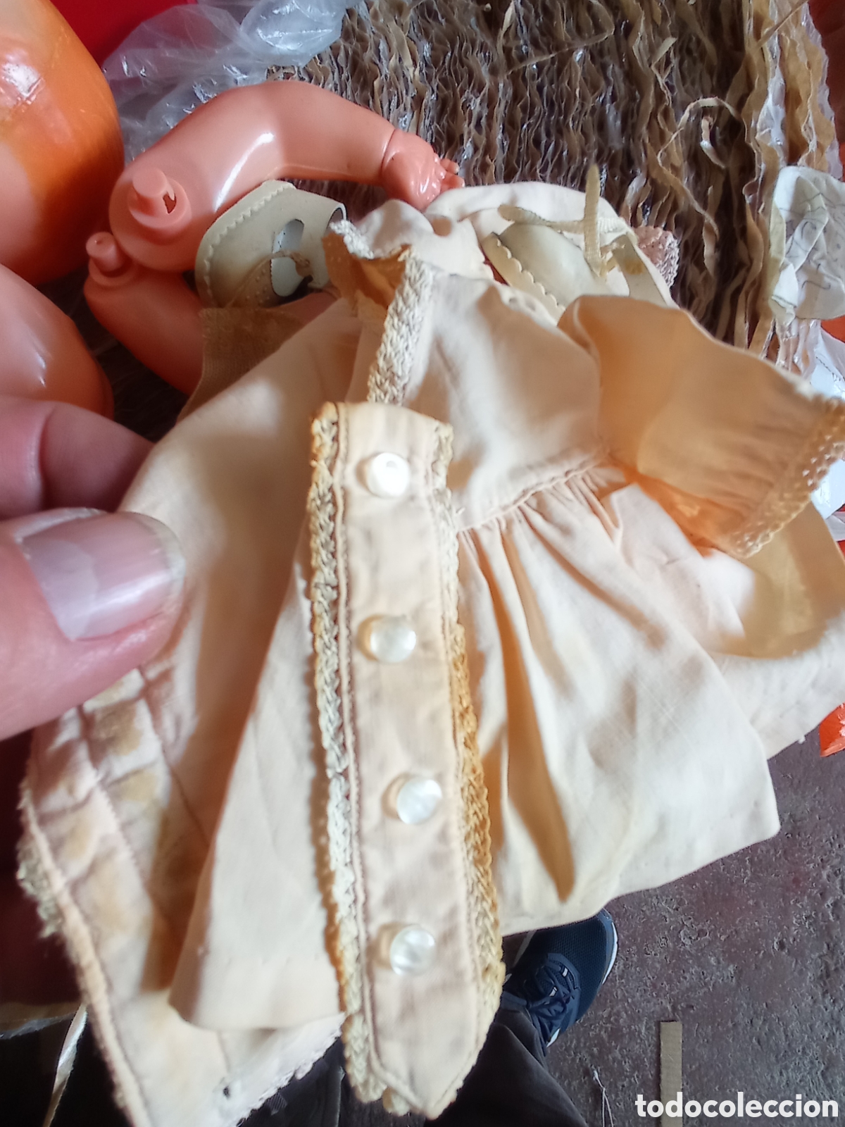 Mu&ntilde;ecas extranjeras: Antigua mu&ntilde;eca italiana de celuloide - Foto 15