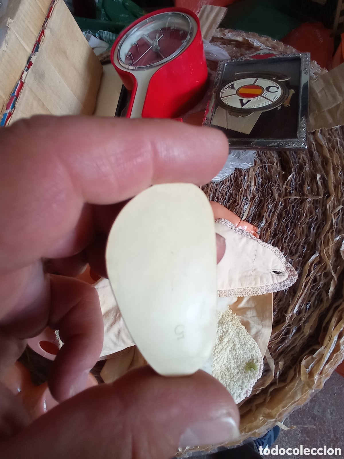 Mu&ntilde;ecas extranjeras: Antigua mu&ntilde;eca italiana de celuloide - Foto 16