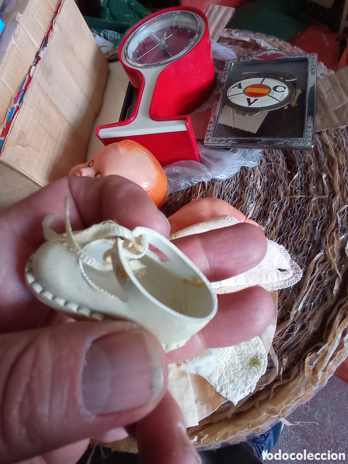Mu&ntilde;ecas extranjeras: Antigua mu&ntilde;eca italiana de celuloide - Foto 17