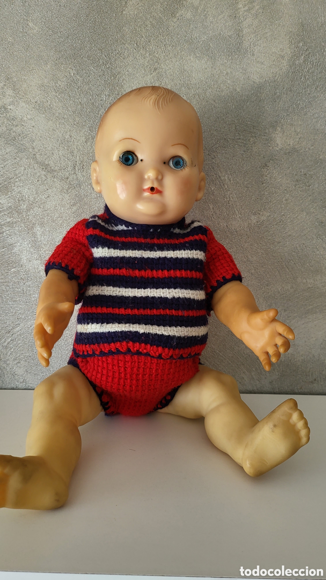 Mu&ntilde;ecas extranjeras: ANTIGUO MU&Ntilde;ECO INGLES A&Ntilde;OS 50 - Foto 2