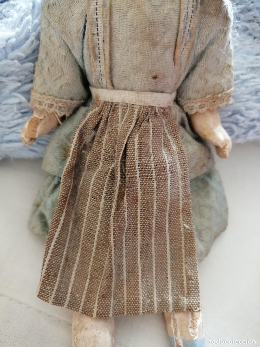 Mu&ntilde;ecas extranjeras: Mu&ntilde;eca antigua de m&aacute;s de 200 a&ntilde;os - Foto 5