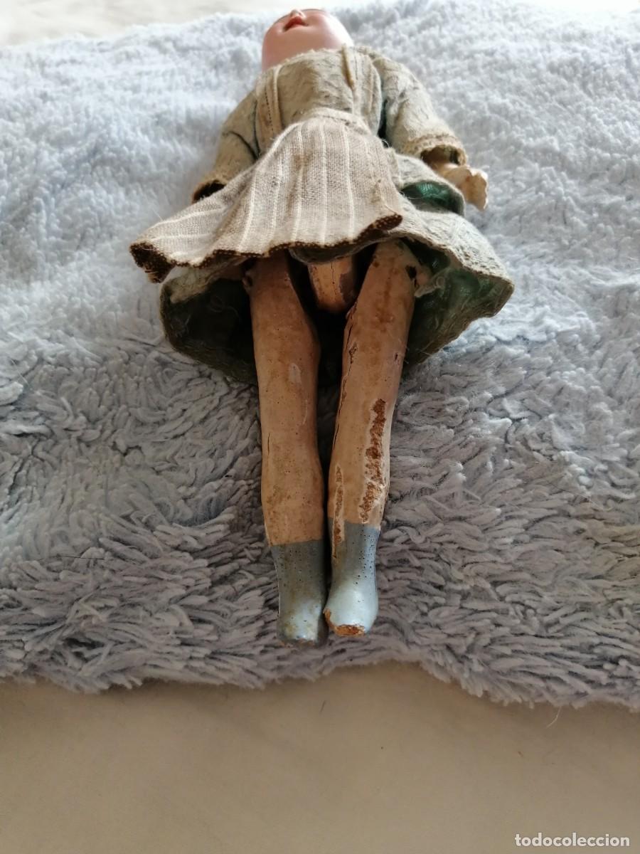 Mu&ntilde;ecas extranjeras: Mu&ntilde;eca antigua de m&aacute;s de 200 a&ntilde;os - Foto 6