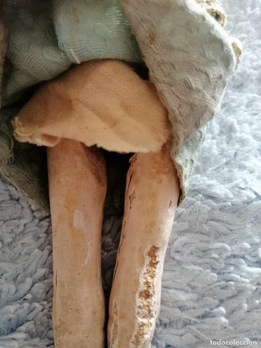 Mu&ntilde;ecas extranjeras: Mu&ntilde;eca antigua de m&aacute;s de 200 a&ntilde;os - Foto 9