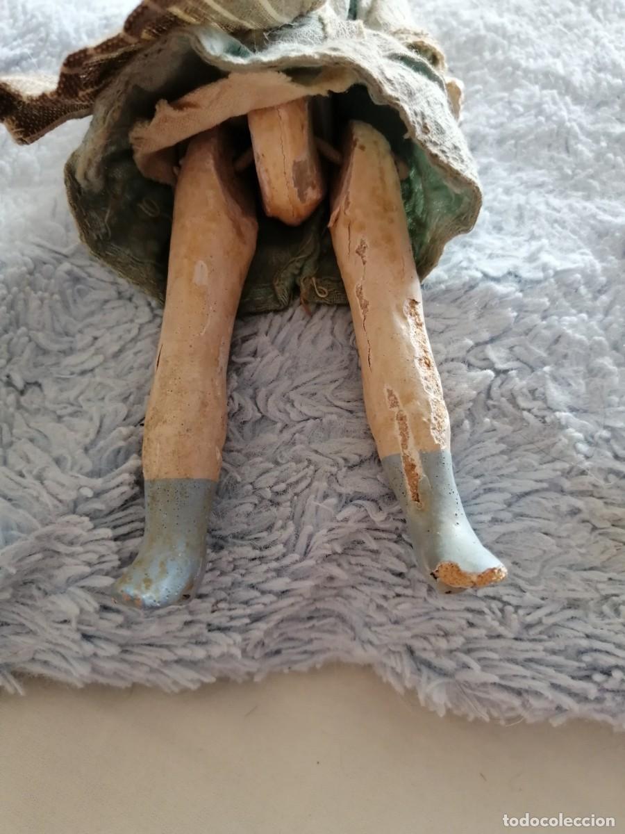 Mu&ntilde;ecas extranjeras: Mu&ntilde;eca antigua de m&aacute;s de 200 a&ntilde;os - Foto 11