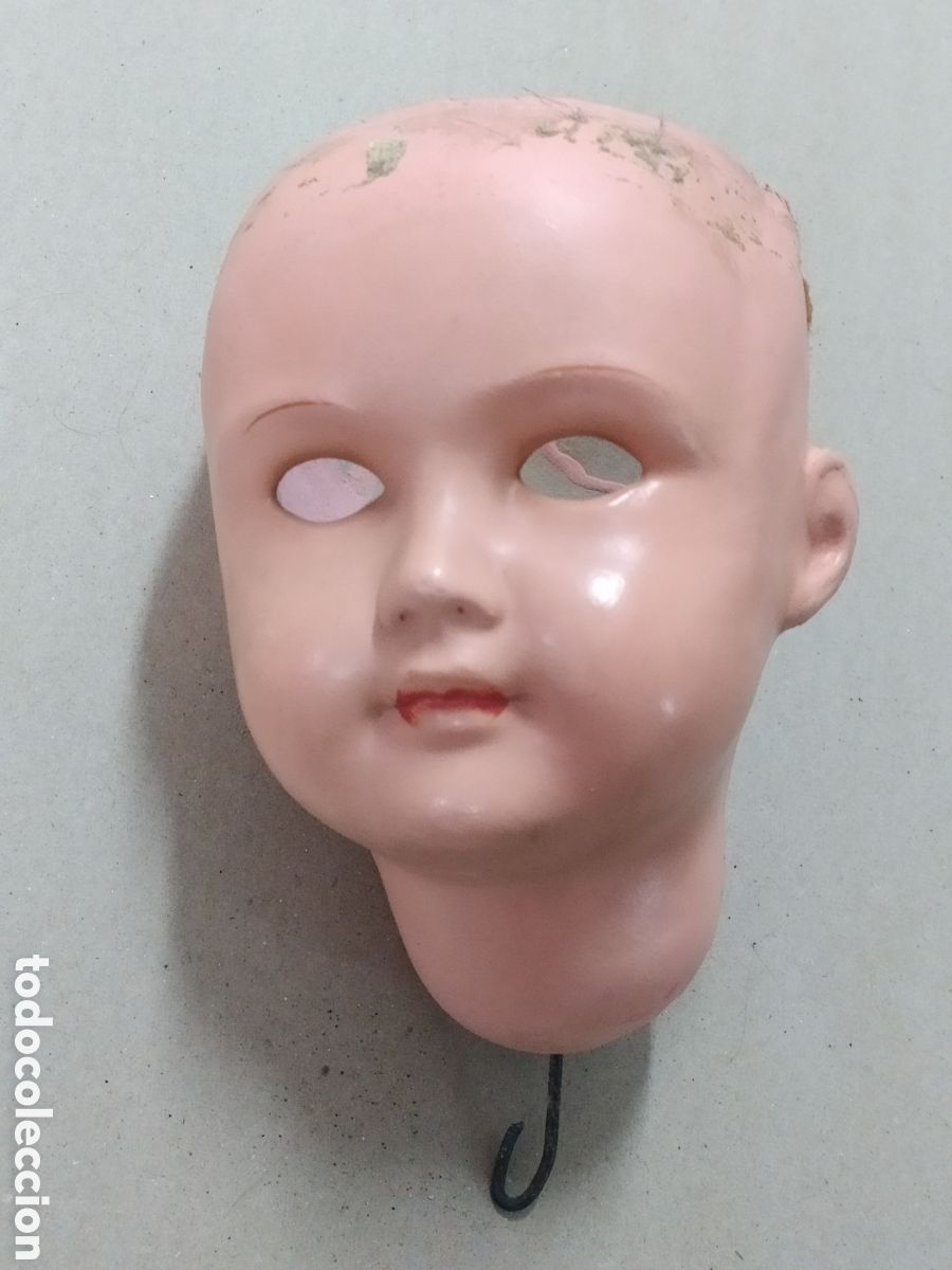 Mu&ntilde;ecas extranjeras: CABEZA DE MU&Ntilde;ECA ANTIGUA MARCADA PARIS 301 - Foto 1