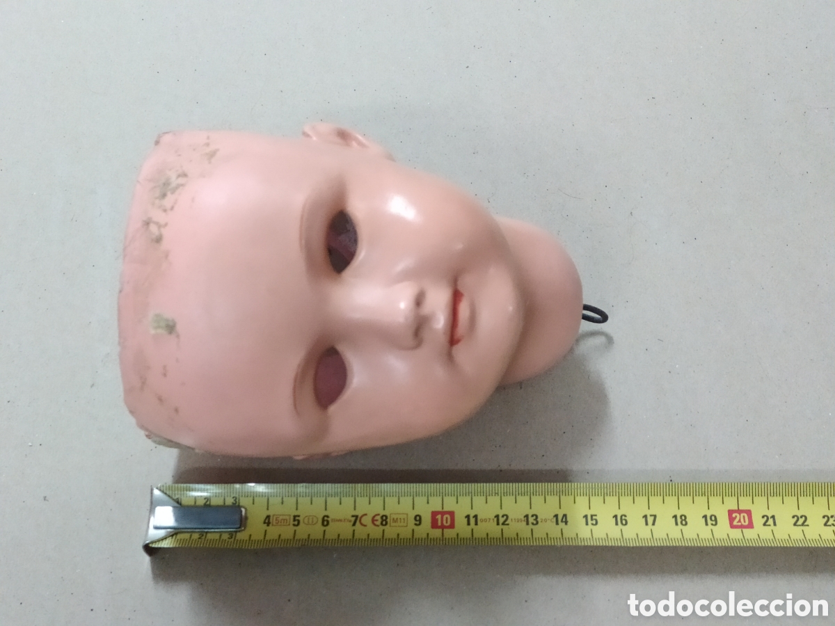 Mu&ntilde;ecas extranjeras: CABEZA DE MU&Ntilde;ECA ANTIGUA MARCADA PARIS 301 - Foto 7