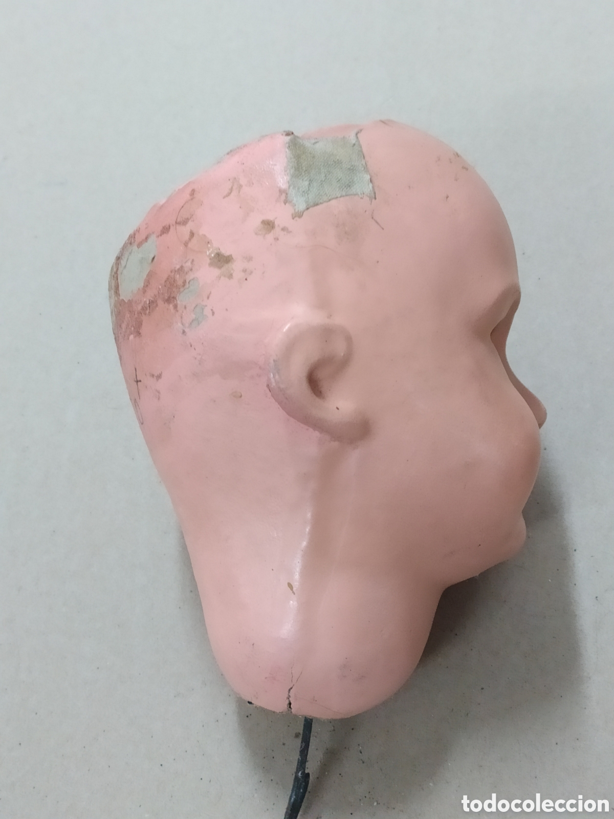 Mu&ntilde;ecas extranjeras: CABEZA DE MU&Ntilde;ECA ANTIGUA MARCADA PARIS 301 - Foto 3