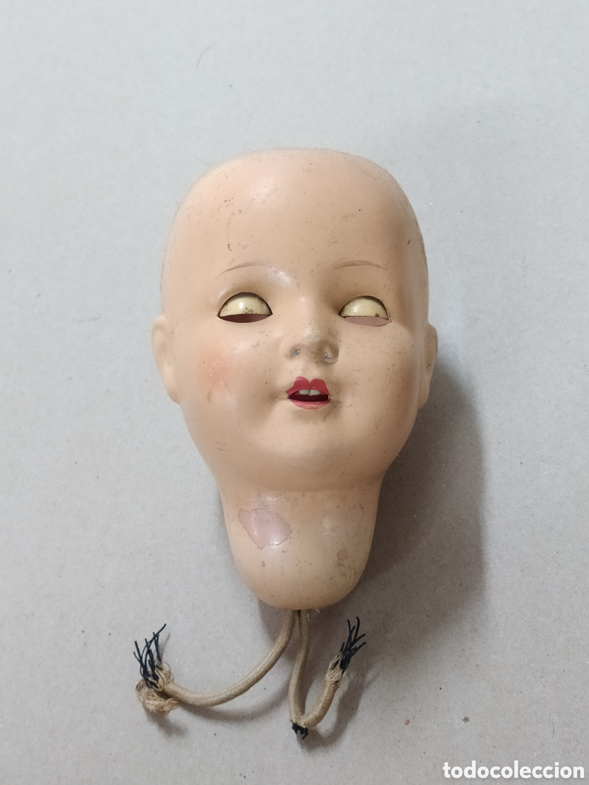 Mu&ntilde;ecas extranjeras: CABEZA DE MU&Ntilde;ECA ANTIGUA - Foto 7