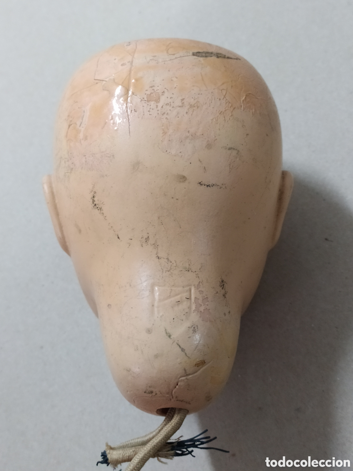Mu&ntilde;ecas extranjeras: CABEZA DE MU&Ntilde;ECA ANTIGUA - Foto 3