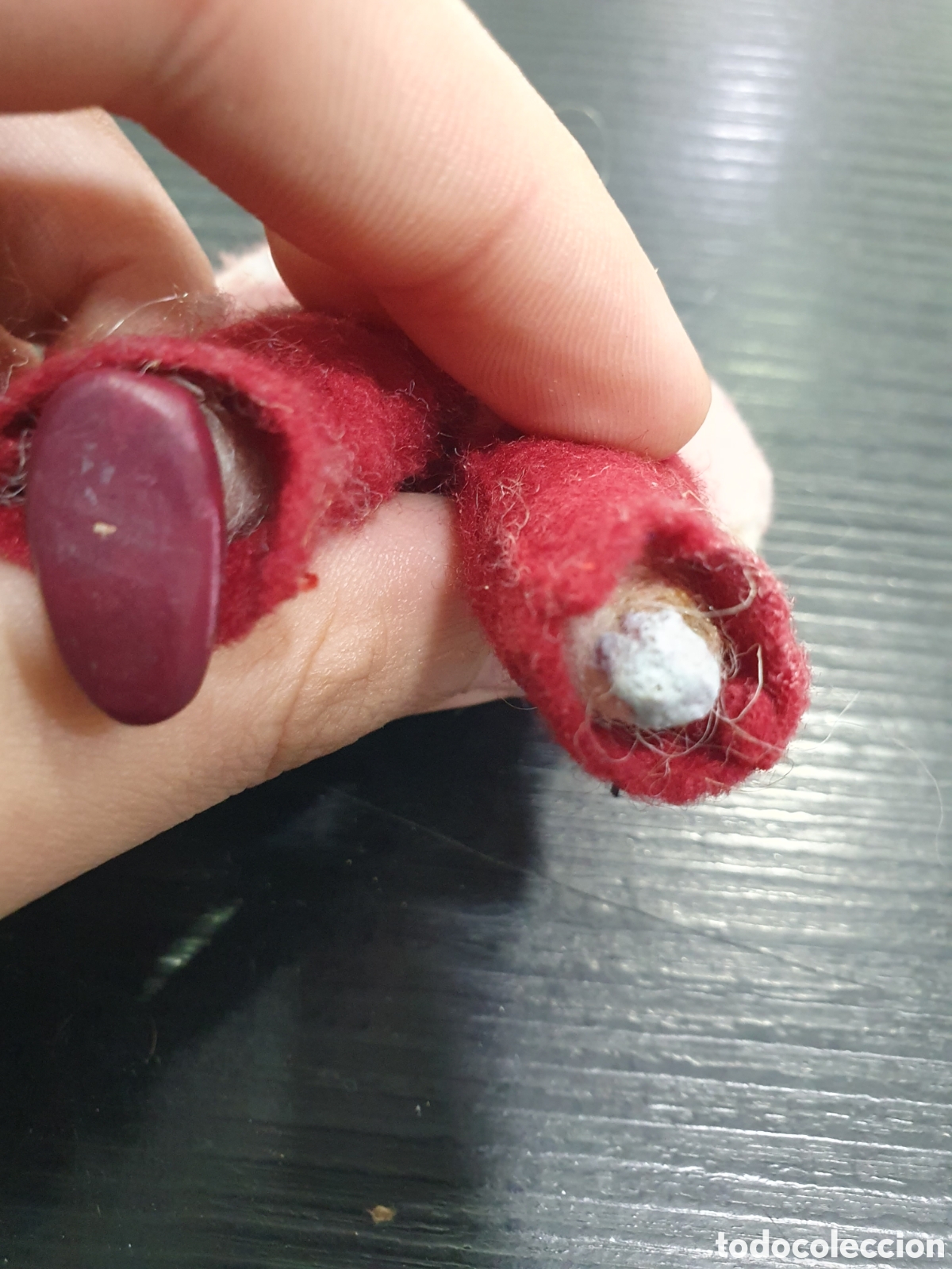 Mu&ntilde;ecas extranjeras: Antigua mu&ntilde;eca de trapo. (L38) - Foto 3