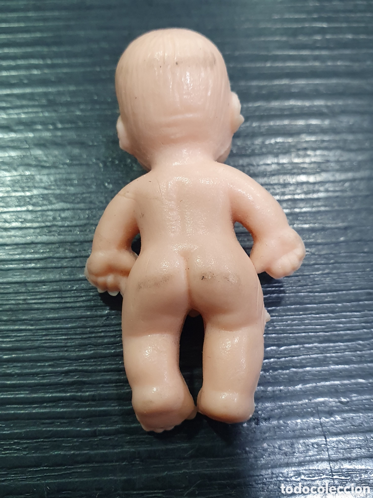 Mu&ntilde;ecas extranjeras: Bebe antiguo de goma. (L38) - Foto 3