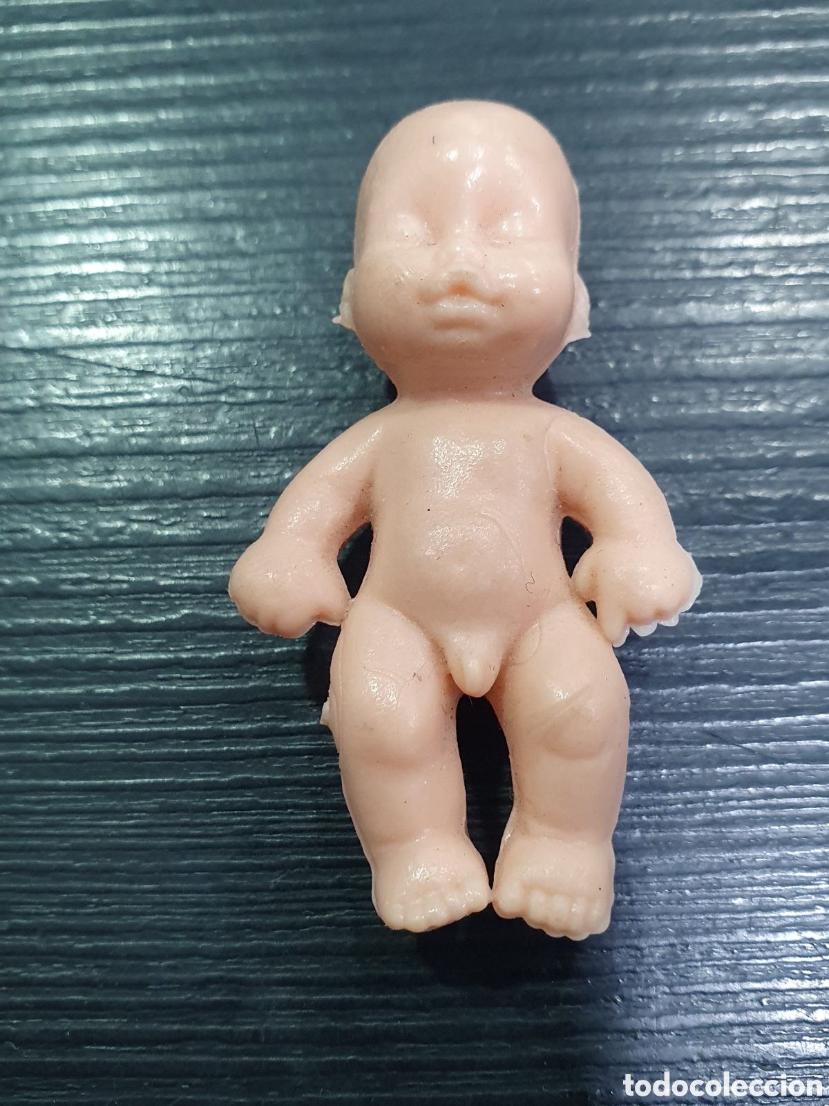 Mu&ntilde;ecas extranjeras: Bebe antiguo de goma. (L38) - Foto 1