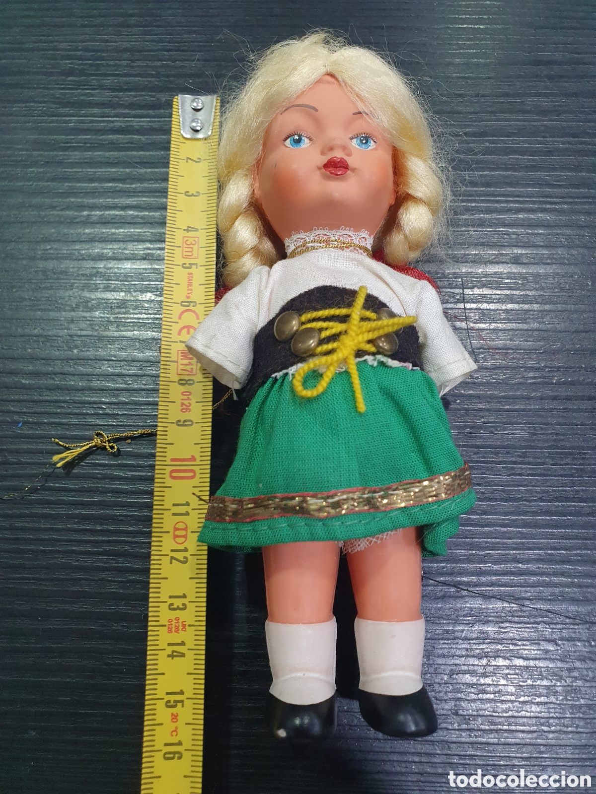 Mu&ntilde;ecas extranjeras: Mu&ntilde;eca de pl&aacute;stico tipo alemana. Sin brazos. (L38) - Foto 2