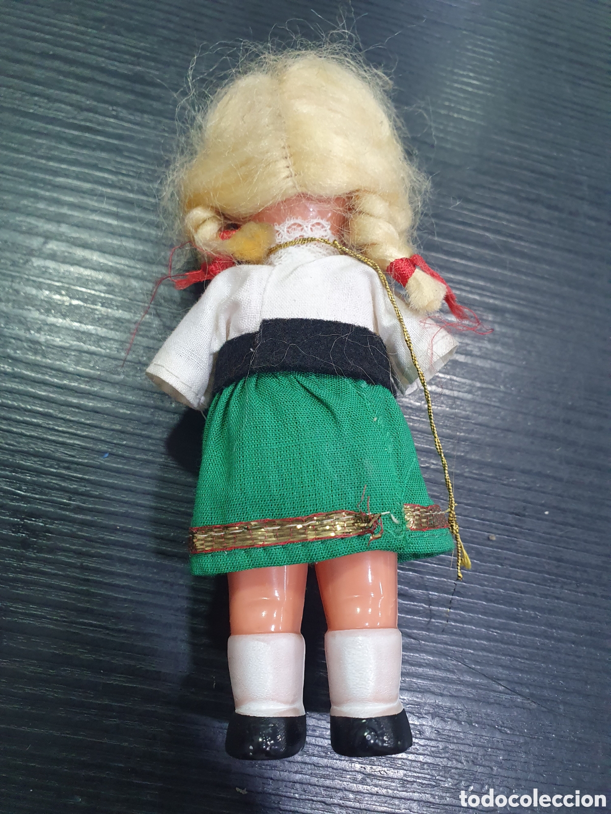 Mu&ntilde;ecas extranjeras: Mu&ntilde;eca de pl&aacute;stico tipo alemana. Sin brazos. (L38) - Foto 3