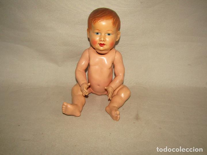Mu&ntilde;ecas extranjeras: Antigua Mu&ntilde;eca Mu&ntilde;eco de Celuloide - Foto 7
