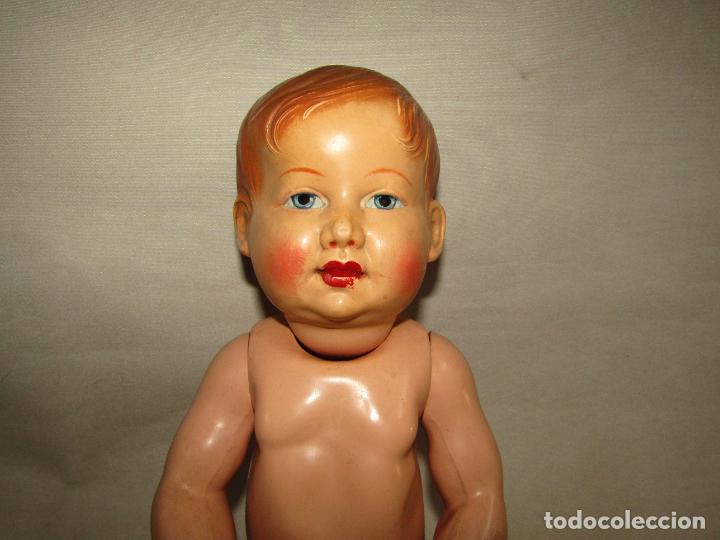 Mu&ntilde;ecas extranjeras: Antigua Mu&ntilde;eca Mu&ntilde;eco de Celuloide - Foto 8