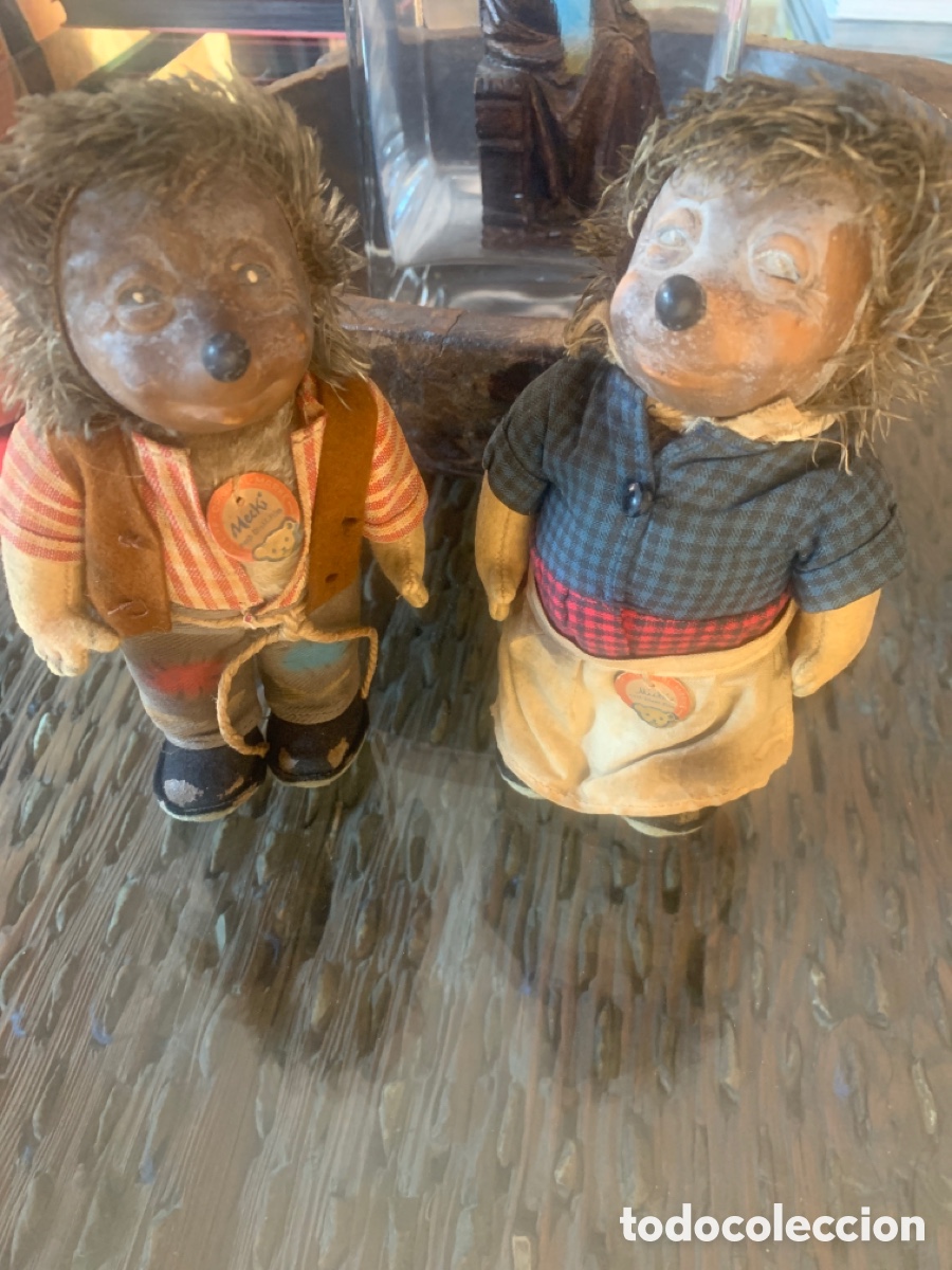 Mu&ntilde;ecas extranjeras: Antigua pareja de Mecki, de steiff, - Foto 2