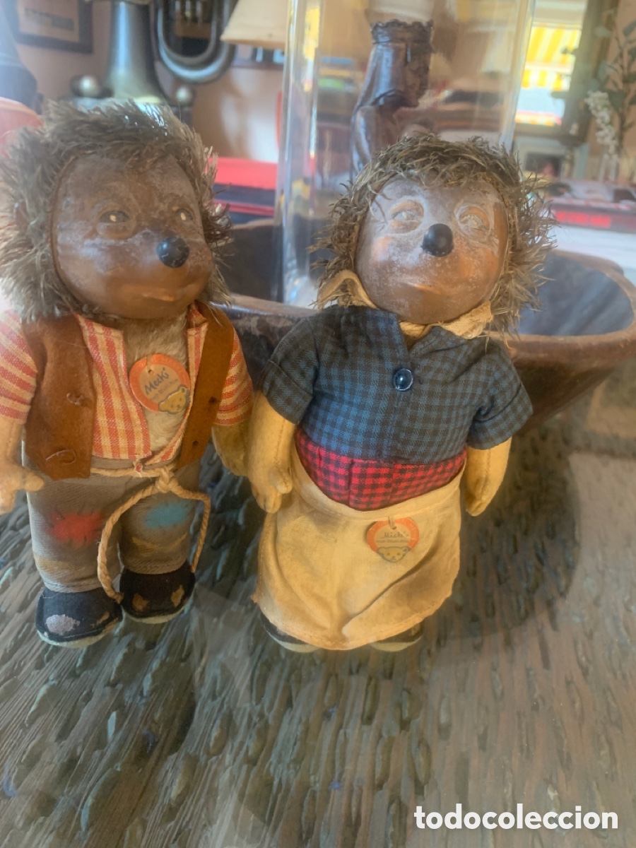 Mu&ntilde;ecas extranjeras: Antigua pareja de Mecki, de steiff, - Foto 5
