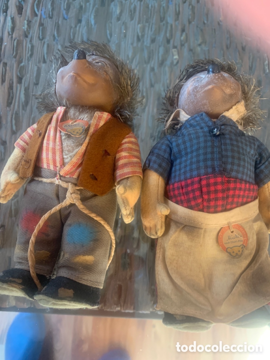 Mu&ntilde;ecas extranjeras: Antigua pareja de Mecki, de steiff, - Foto 6