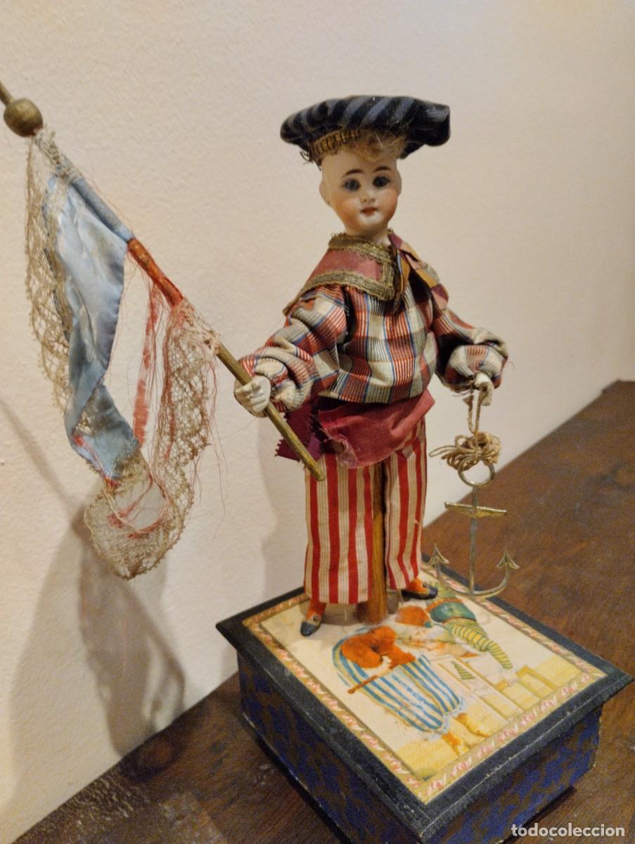 Mu&ntilde;ecas extranjeras: Aut&oacute;mata,mu&ntilde;eco antiguo - Foto 1