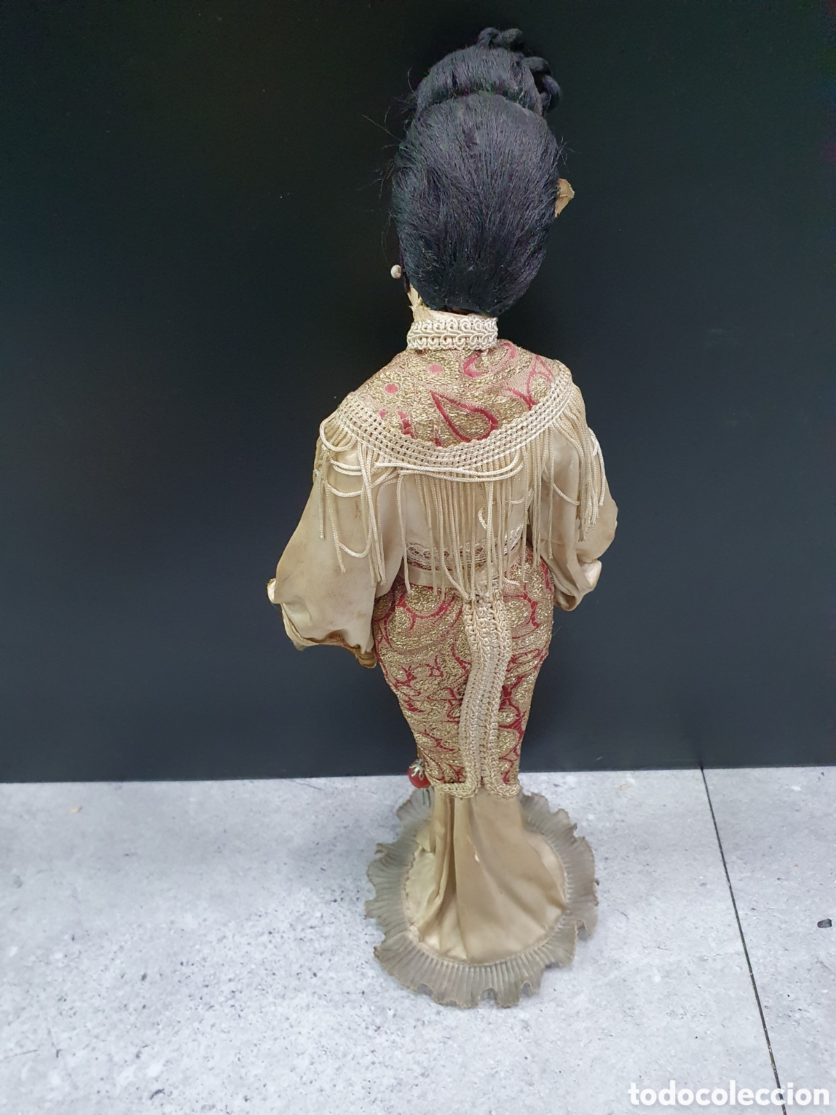 Mu&ntilde;ecas extranjeras: Mu&ntilde;eca en tela. Japonesa. (L88) - Foto 4