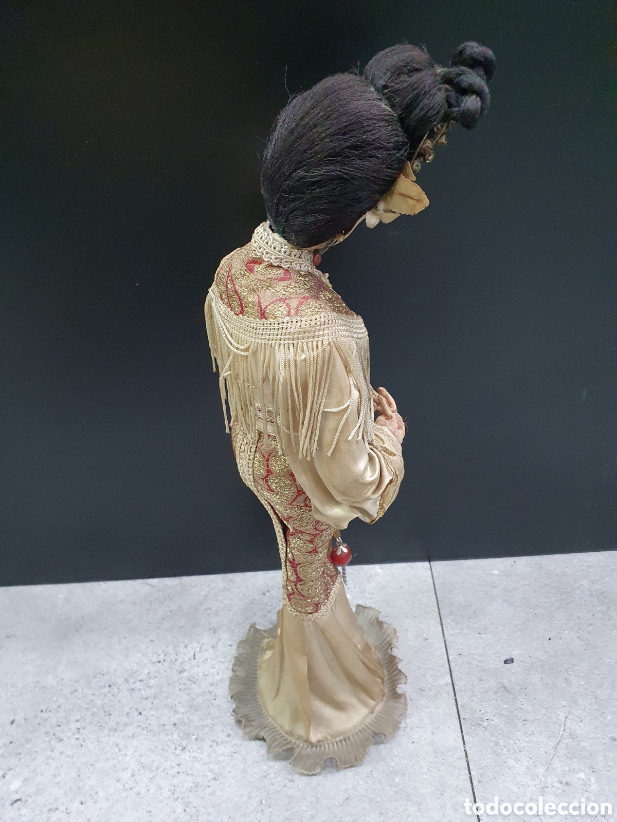 Mu&ntilde;ecas extranjeras: Mu&ntilde;eca en tela. Japonesa. (L88) - Foto 5