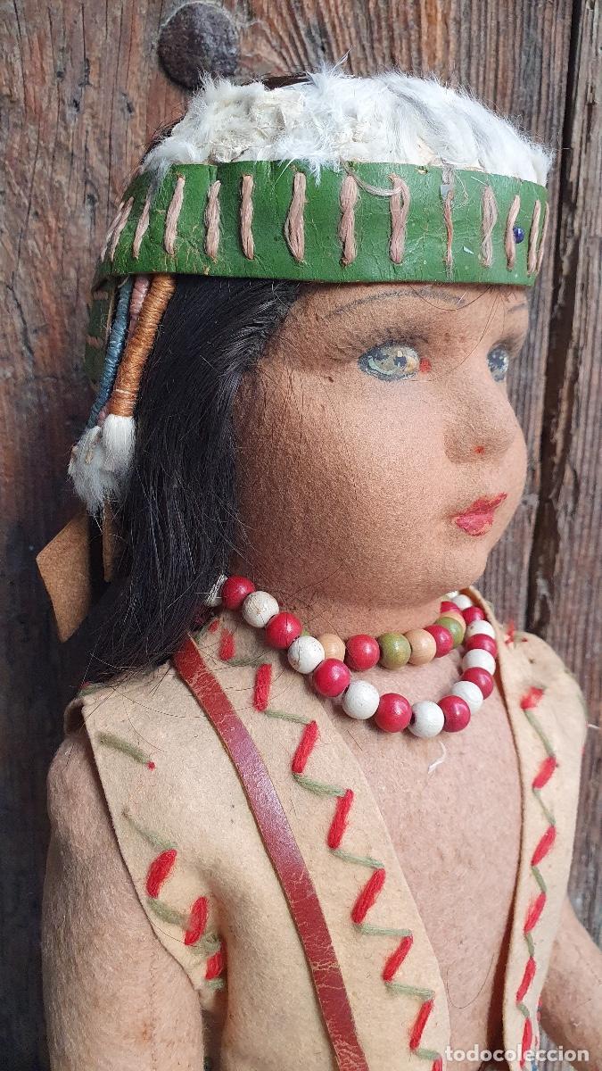 Mu&ntilde;ecas extranjeras: Mu&ntilde;eca India Lenci 1930 - Foto 2
