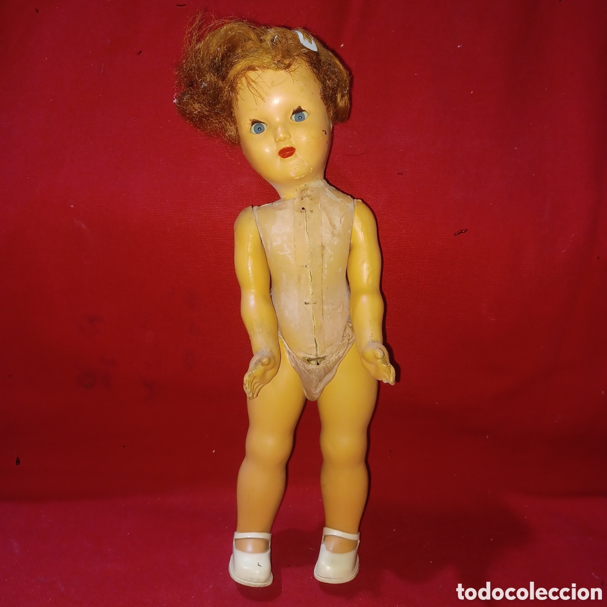 Mu&ntilde;ecas extranjeras: Mu&ntilde;eca francesa Geg&eacute; Ge G&eacute; para restaurar - Foto 1