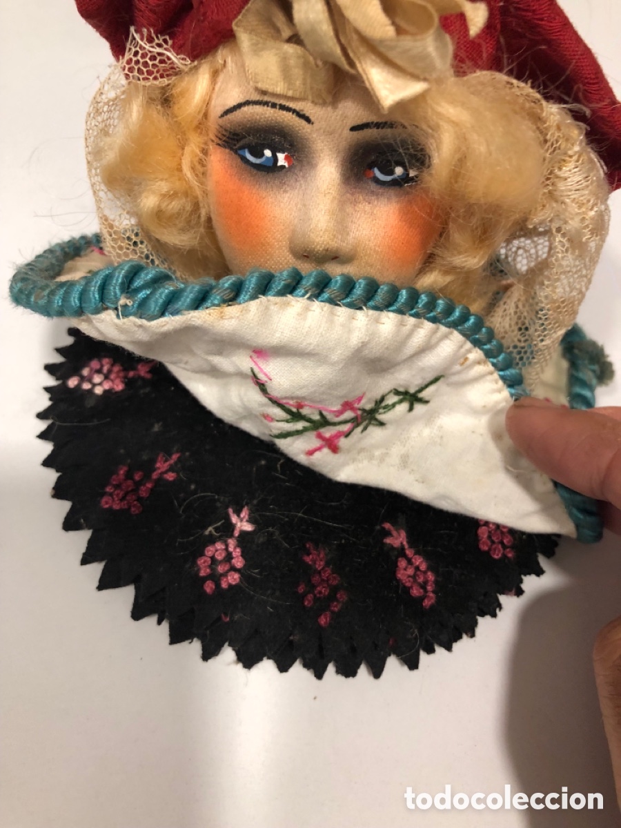 Mu&ntilde;ecas extranjeras: Antigua mu&ntilde;eca art deco de boudoir - Foto 4