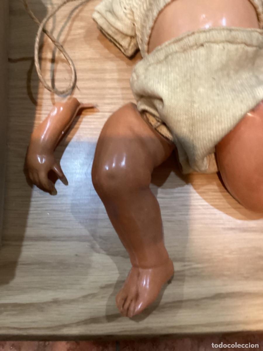 Mu&ntilde;ecas extranjeras: Antigua mu&ntilde;eca para restaurar numerada en nuca 40 y espalda en celuloide ? - Foto 4