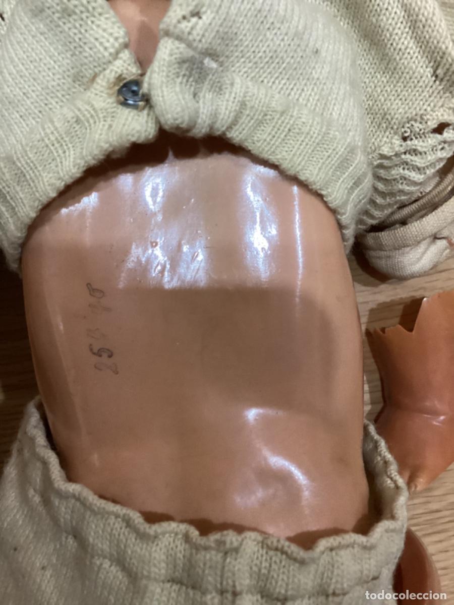 Mu&ntilde;ecas extranjeras: Antigua mu&ntilde;eca para restaurar numerada en nuca 40 y espalda en celuloide ? - Foto 7
