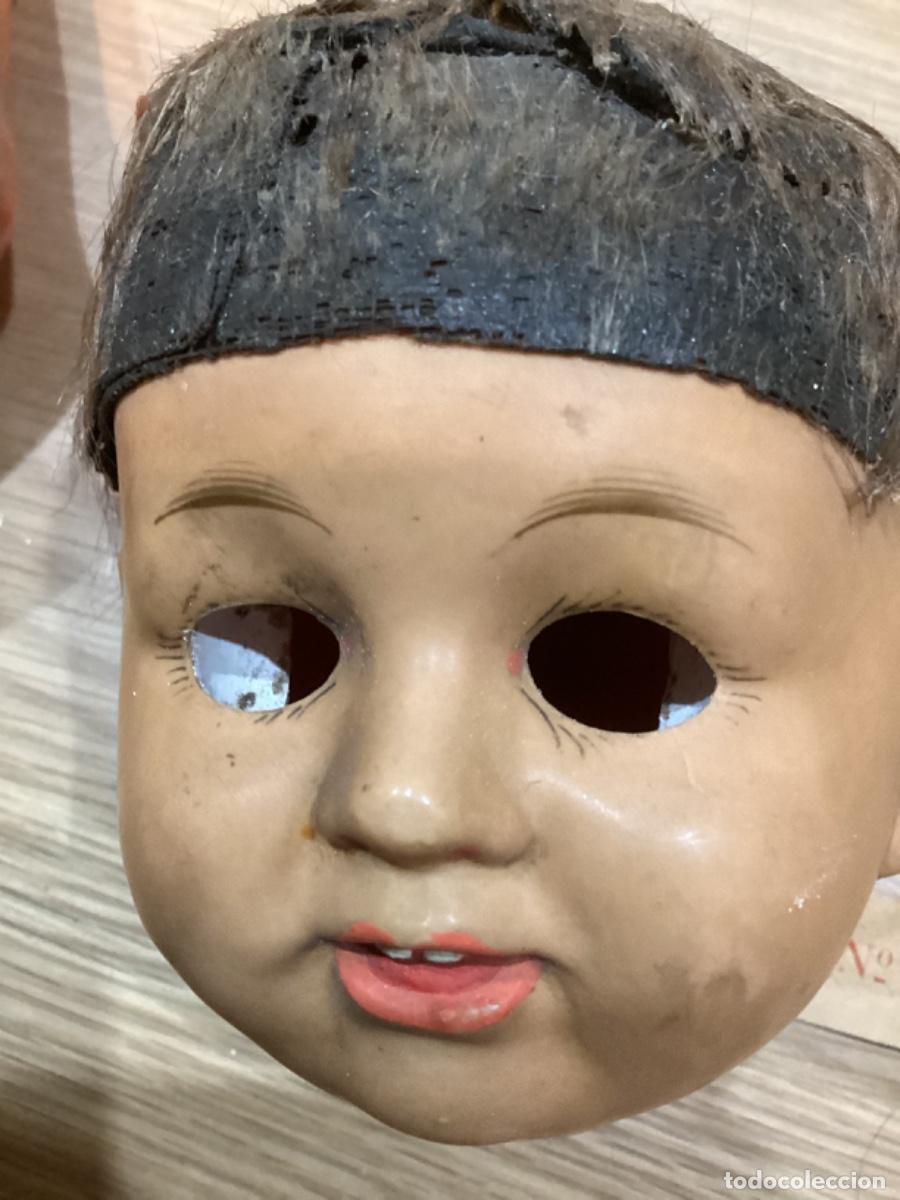 Mu&ntilde;ecas extranjeras: Antigua mu&ntilde;eca para restaurar numerada en nuca 40 y espalda en celuloide ? - Foto 10