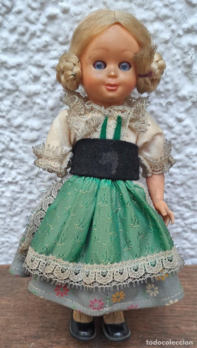 Mu&ntilde;ecas extranjeras: ANTIGUA MU&Ntilde;ECA DURMIENTE DE CELULOIDE - Foto 1