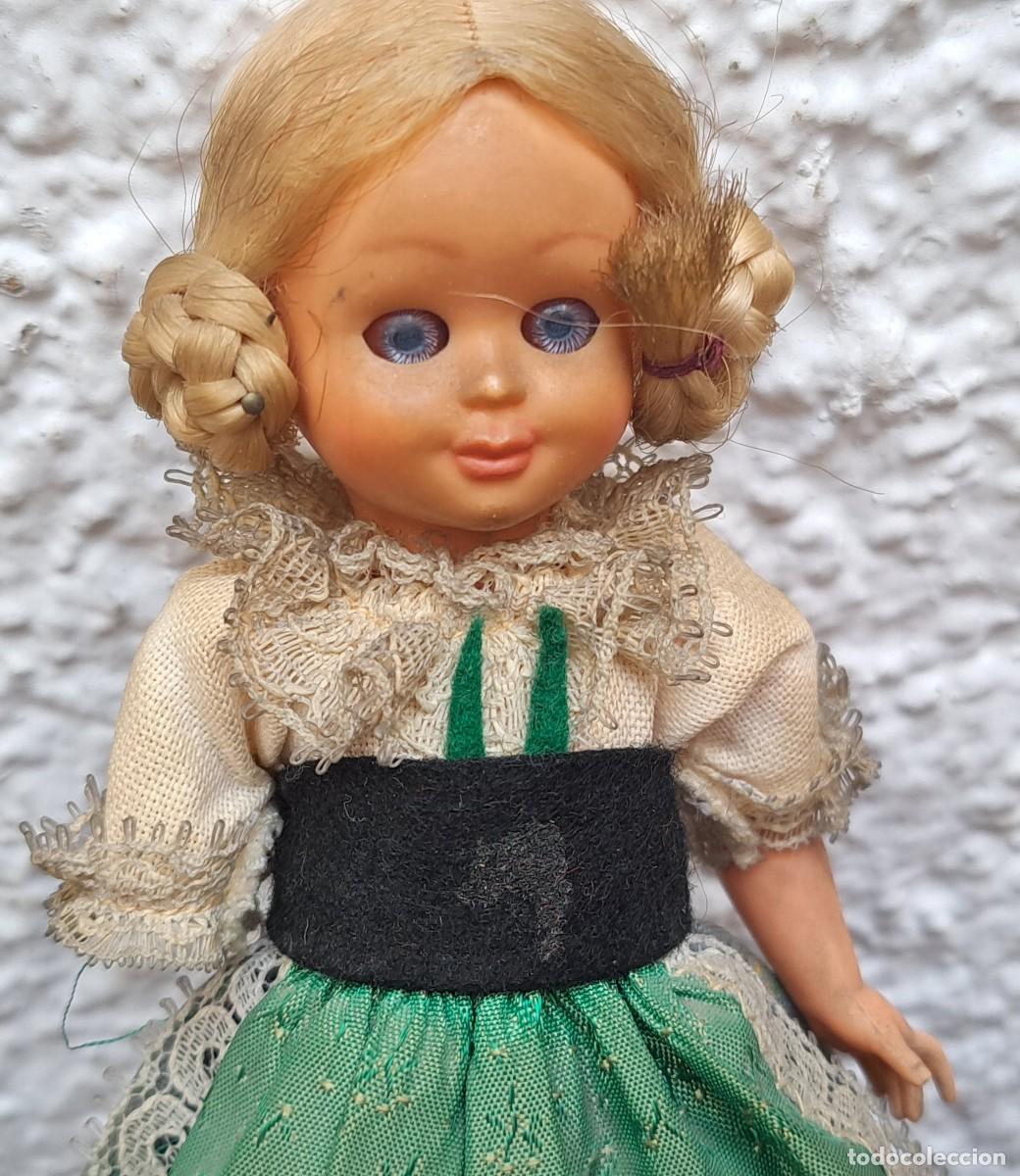 Mu&ntilde;ecas extranjeras: ANTIGUA MU&Ntilde;ECA DURMIENTE DE CELULOIDE - Foto 2