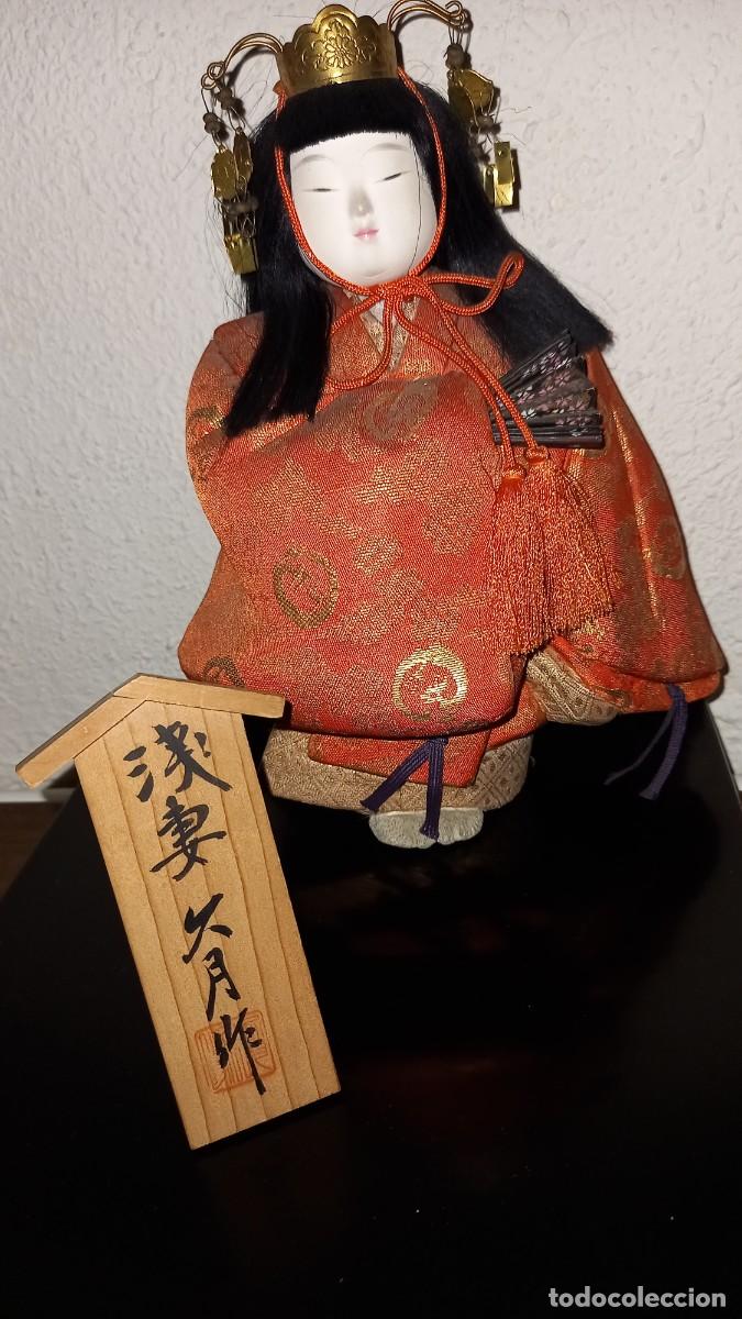 Mu&ntilde;ecas extranjeras: Mu&ntilde;eca antigua japonesa - Foto 9