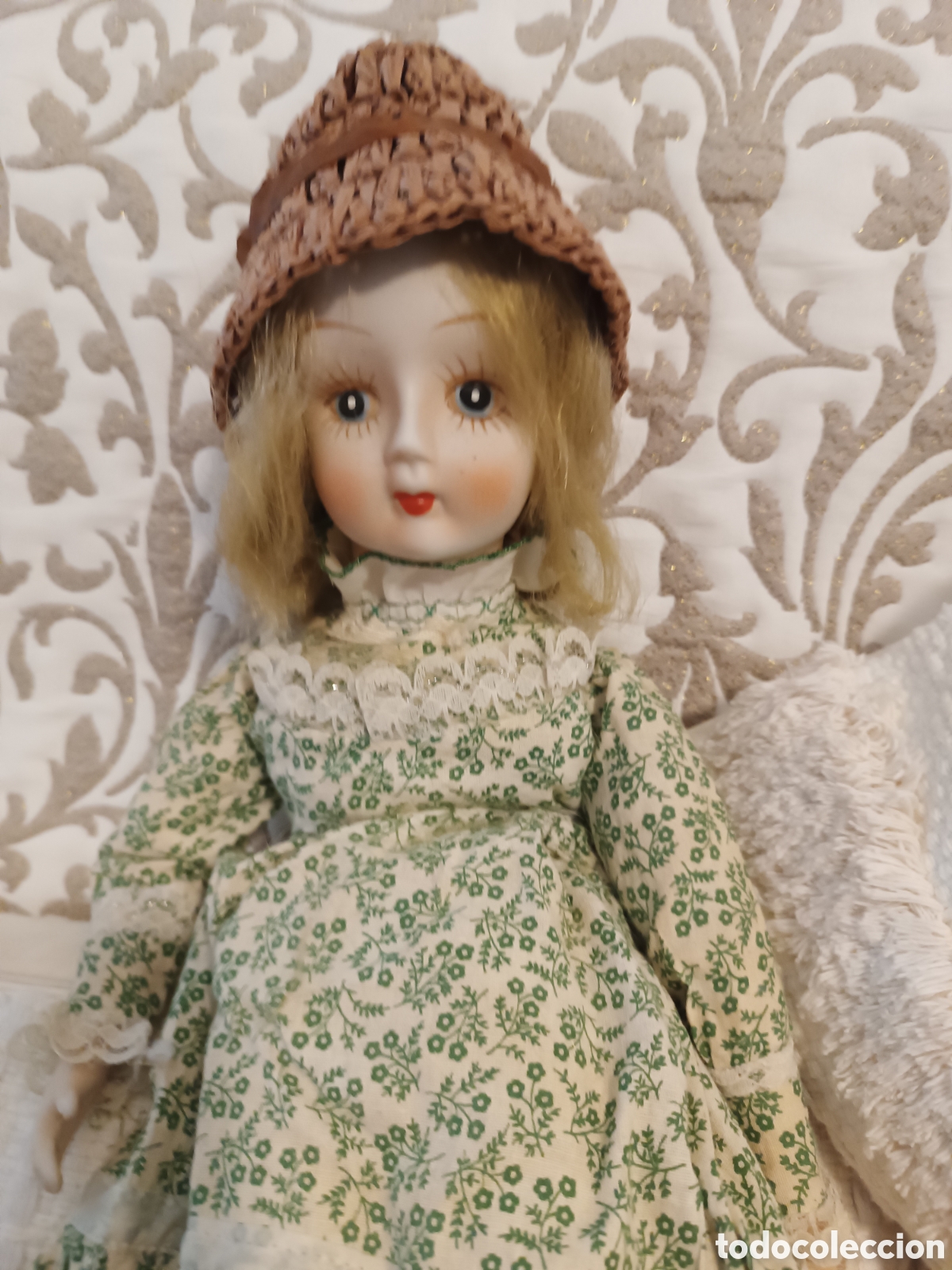 Mu&ntilde;ecas extranjeras: Mu&ntilde;eca vintage porcelana - Foto 3