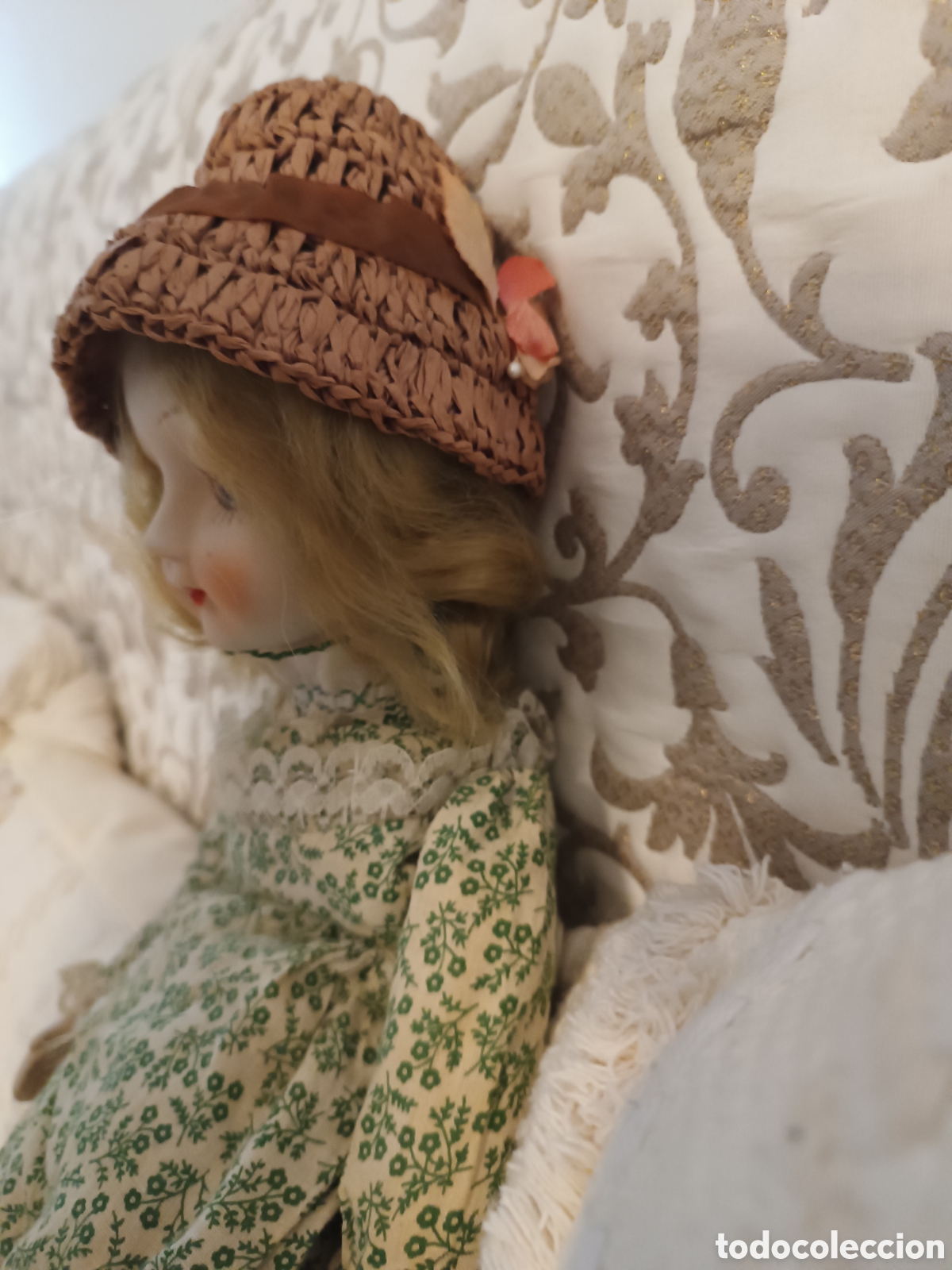 Mu&ntilde;ecas extranjeras: Mu&ntilde;eca vintage porcelana - Foto 5