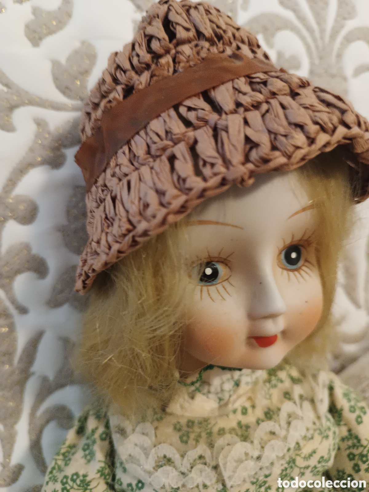 Mu&ntilde;ecas extranjeras: Mu&ntilde;eca vintage porcelana - Foto 1