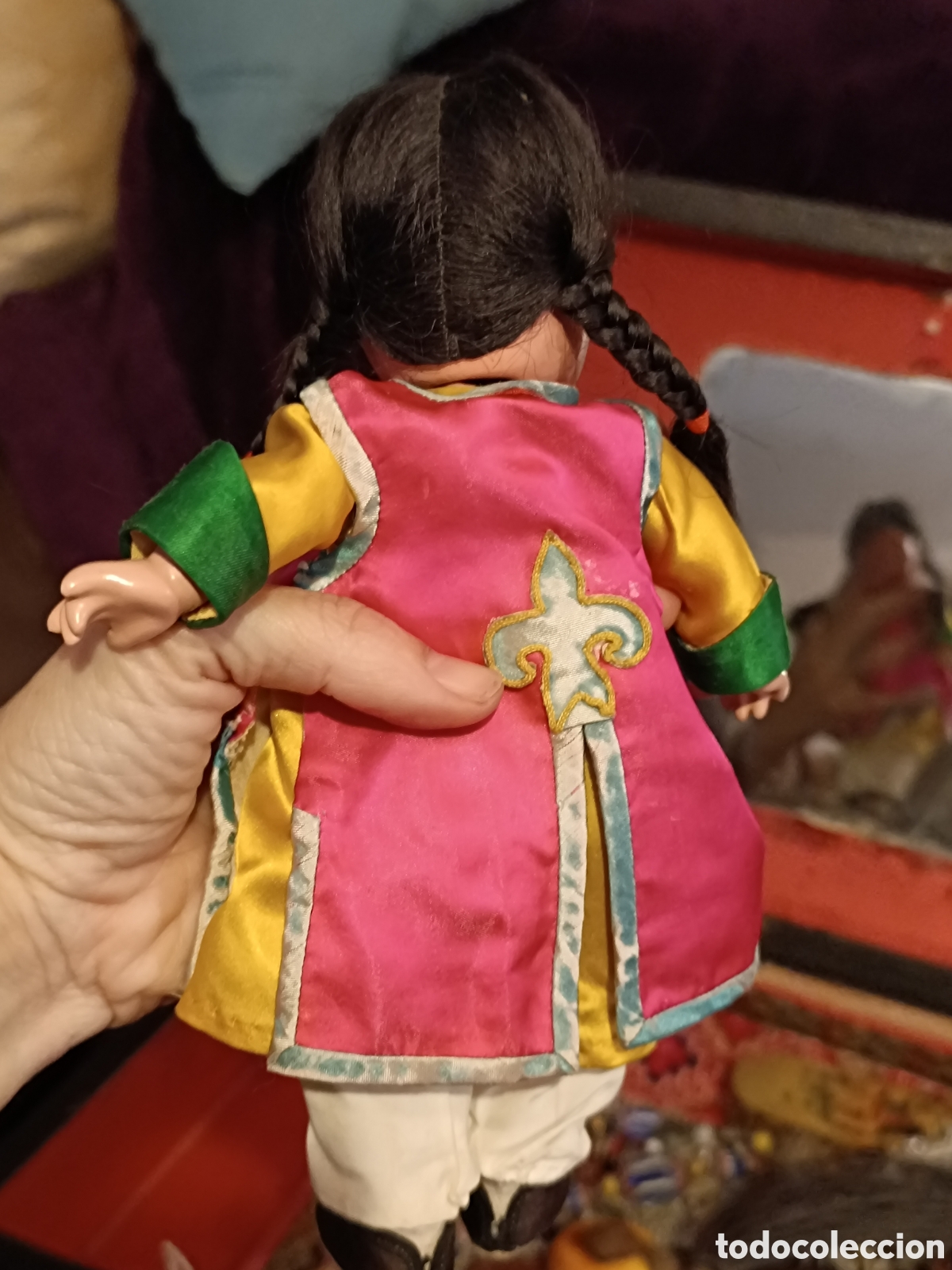 Mu&ntilde;ecas extranjeras: Mu&ntilde;eca china antigua - Foto 4