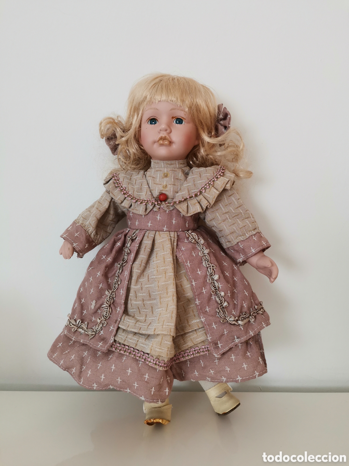 Mu&ntilde;ecas extranjeras: Mu&ntilde;eca porcelana - Foto 2