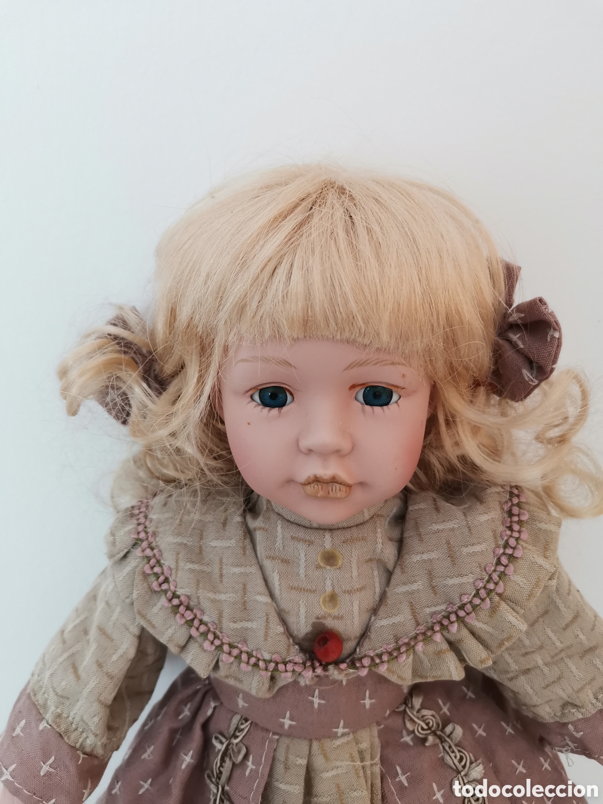 Mu&ntilde;ecas extranjeras: Mu&ntilde;eca porcelana - Foto 1