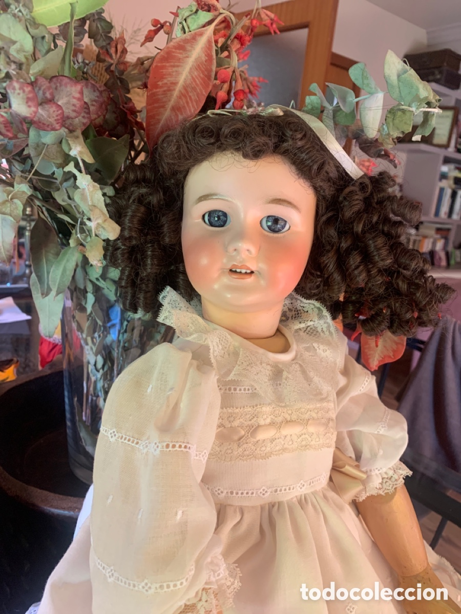Mu&ntilde;ecas extranjeras: Antigua mu&ntilde;eca porcelana sin marca - Foto 6