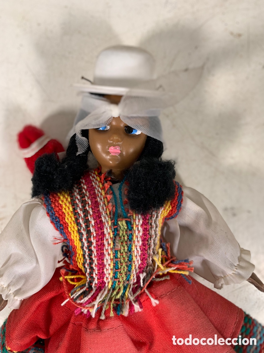 Mu&ntilde;ecas extranjeras: 01_ Antigua mu&ntilde;eca tradicional Argentina - Foto 2