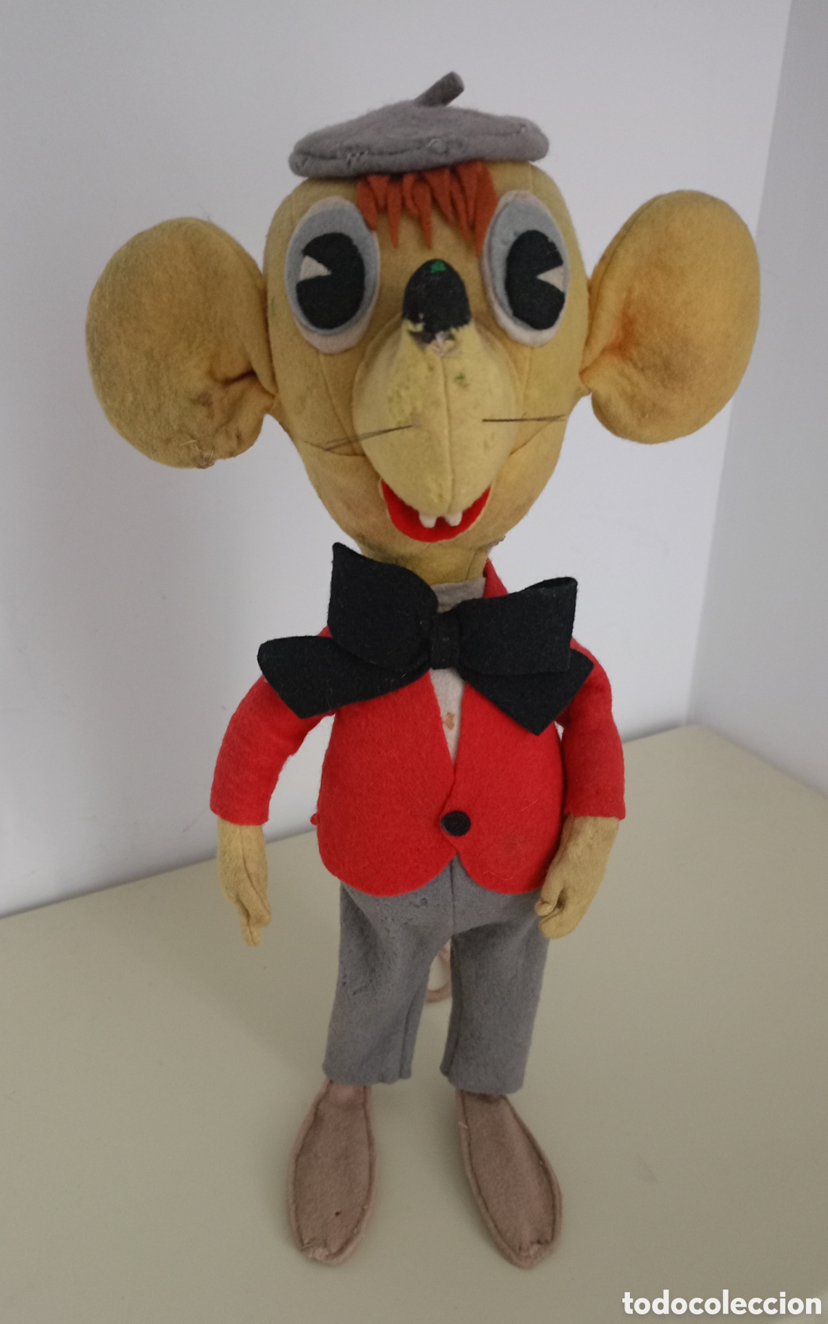Mu&ntilde;ecas extranjeras: Topo Gigio Lenci a&ntilde;os 50 - Foto 1