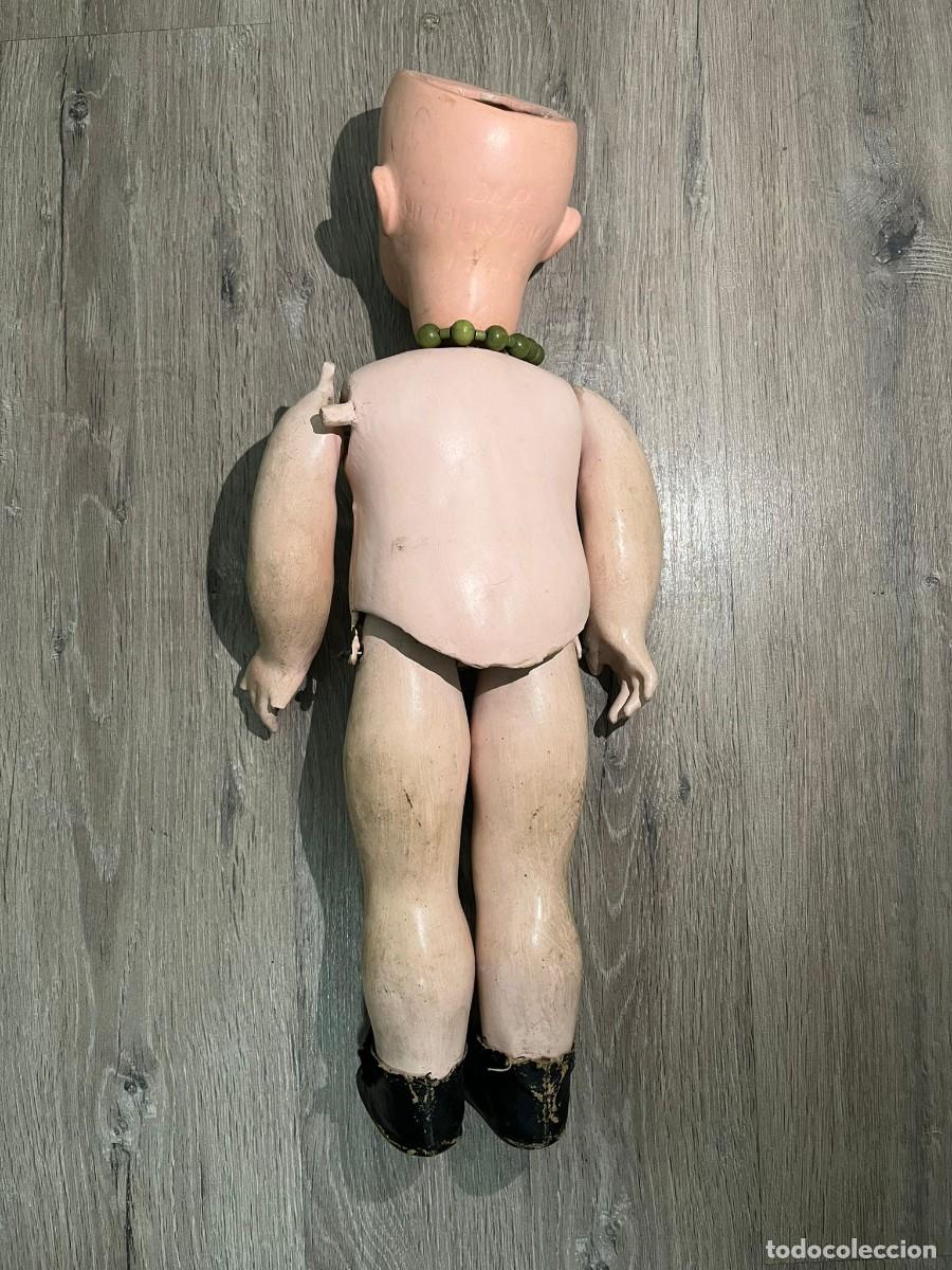 Mu&ntilde;ecas extranjeras: Mu&ntilde;eca Antigua Simon & Halbig Ojos Azules - Foto 5