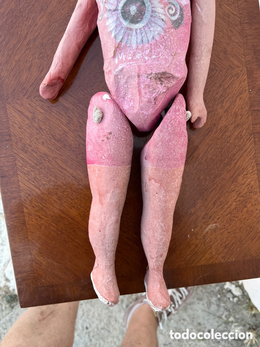 Mu&ntilde;ecas extranjeras: MU&Ntilde;ECA ANTIGUA , CARTON . - Foto 3