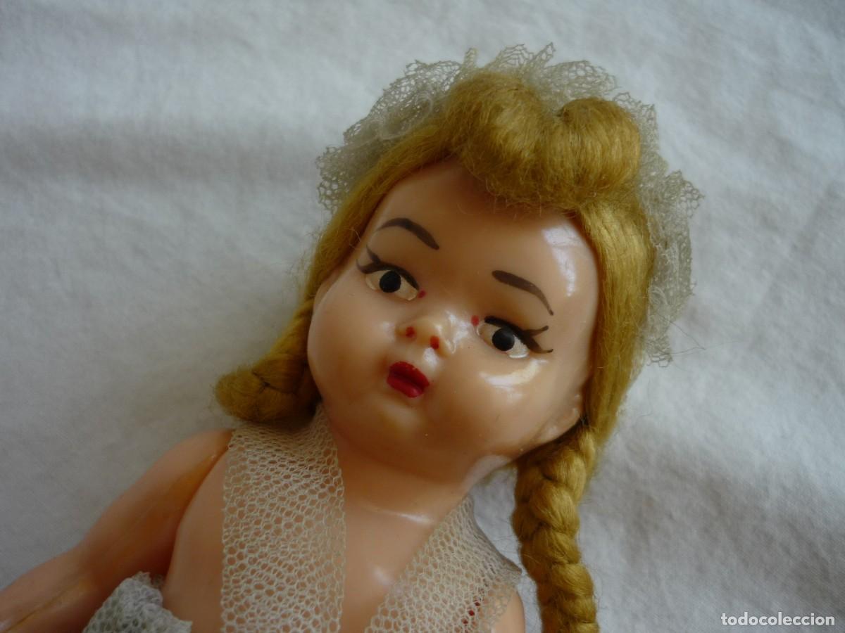 Mu&ntilde;ecas extranjeras: Mu&ntilde;eca bailarina celuloide a&ntilde;os 50 - Foto 6