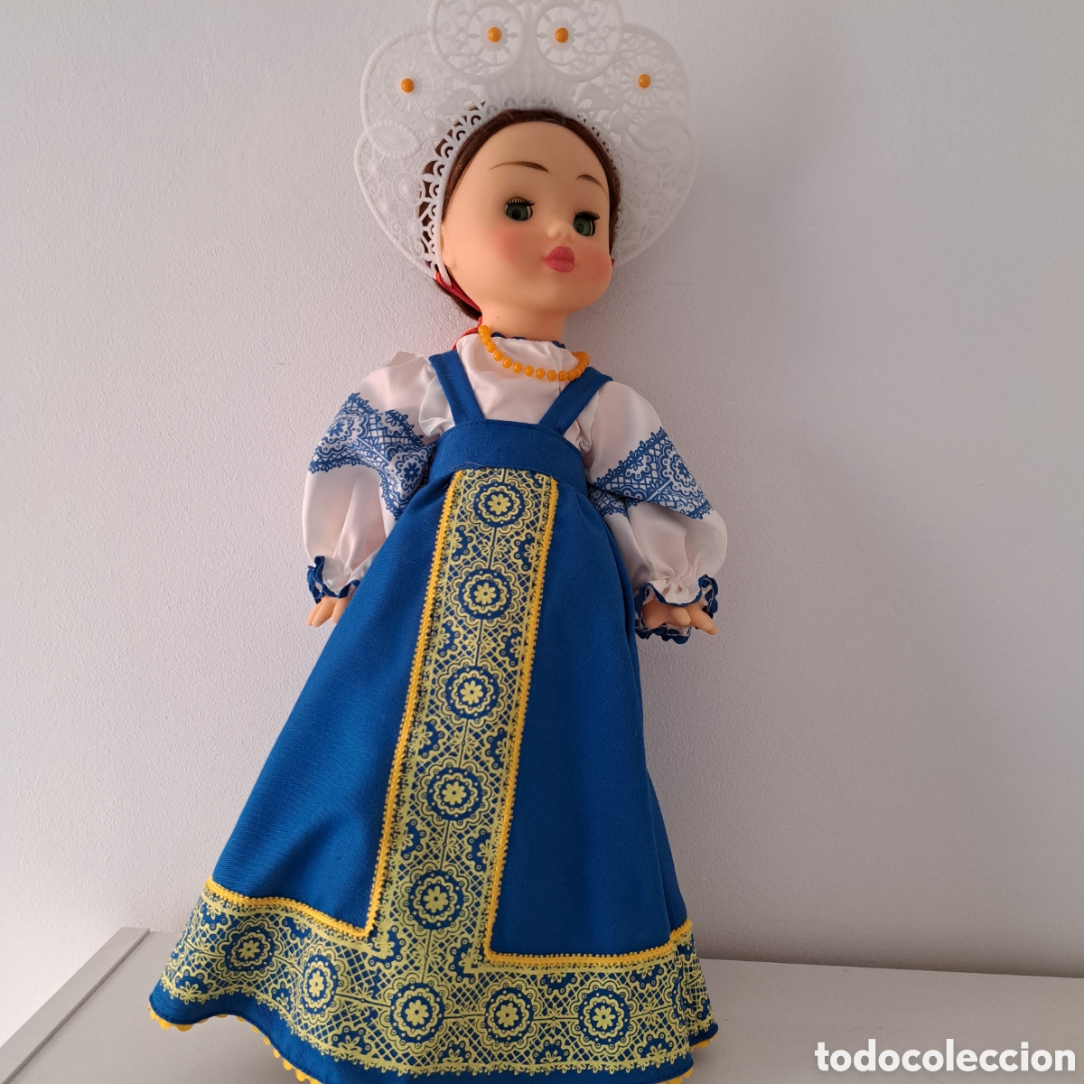 Mu&ntilde;ecas extranjeras: ANTIQUISIMA MU&Ntilde;ECA RUSA DE GRAN TAMA&Ntilde;O. REF S5 TRASTBAJ. - Foto 11
