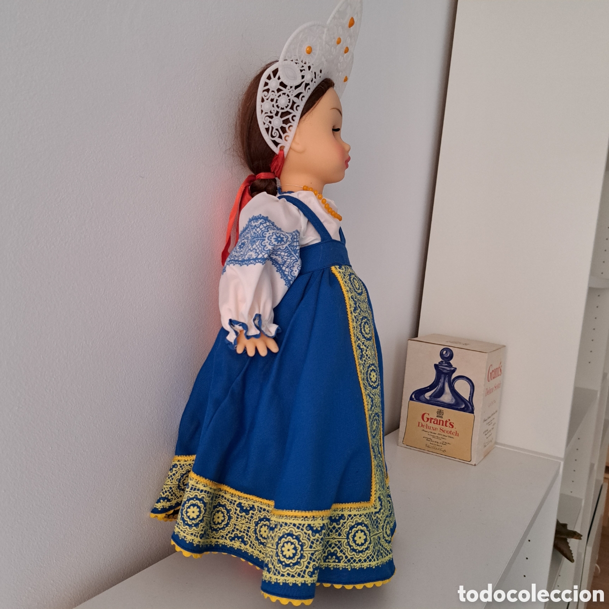 Mu&ntilde;ecas extranjeras: ANTIQUISIMA MU&Ntilde;ECA RUSA DE GRAN TAMA&Ntilde;O. REF S5 TRASTBAJ. - Foto 12