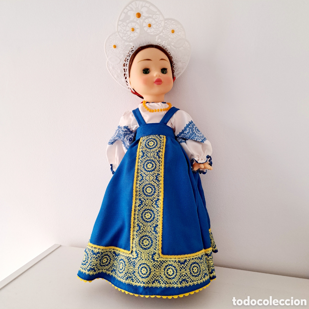 Mu&ntilde;ecas extranjeras: ANTIQUISIMA MU&Ntilde;ECA RUSA DE GRAN TAMA&Ntilde;O. REF S5 TRASTBAJ. - Foto 1